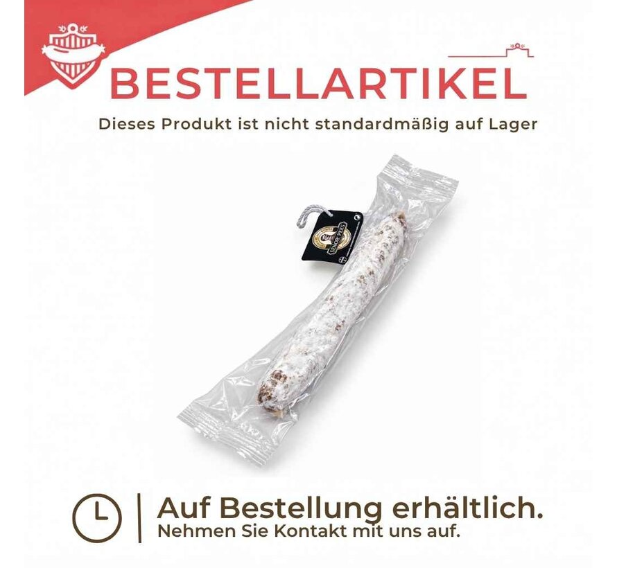 Fuet Blauschimmelkäse - Flowpacked 100g (pro 5 Stück)