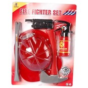 Fire brigade playset 6 pcs