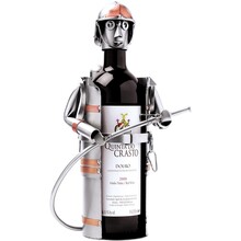 Bottle holder fire fighter