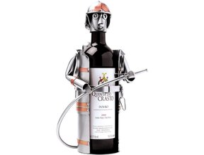 Bottle holder fire fighter