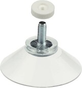 Suction cup loose for car sign