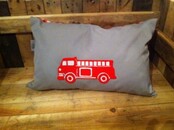 Firetruck pillow