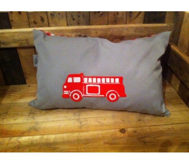 Firetruck pillow