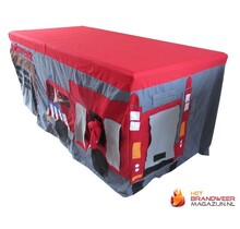 Firetruck table tent