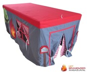 Firetruck table tent