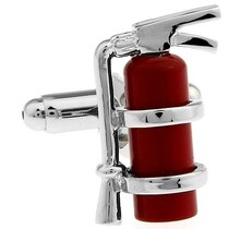 Cufflinks fire extinguisher
