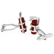 Cufflinks fire extinguisher