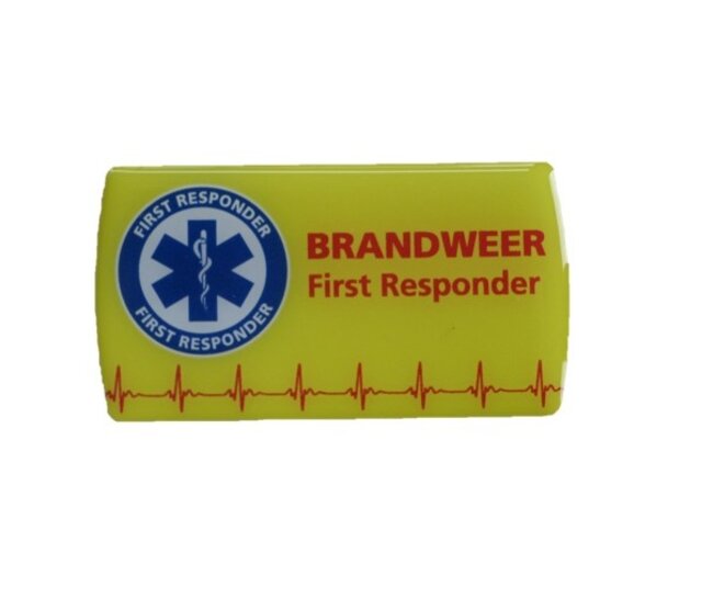 3D sticker First Responder