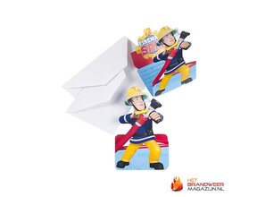 Fireman Sam invitations