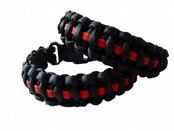 Red Thin Line Bracelet
