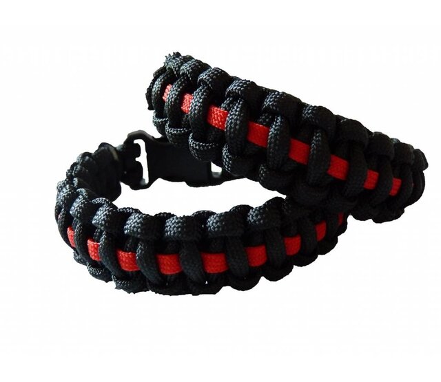 Red Thin Line Bracelet