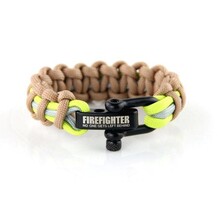 Firefighter Paracord Bruin/Beige