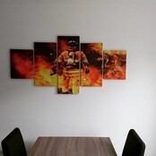 Canvas fireman 5-piece