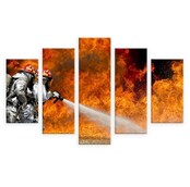 Canvas liquid fire 5 parts