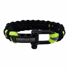 Firefighter Paracord Zwart