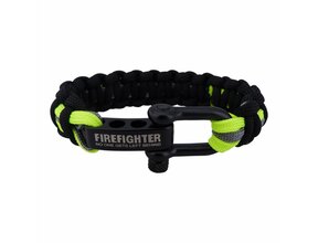 Firefighter Paracord Zwart