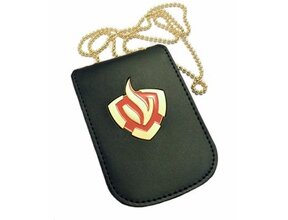 legitimatiehouder met ketting