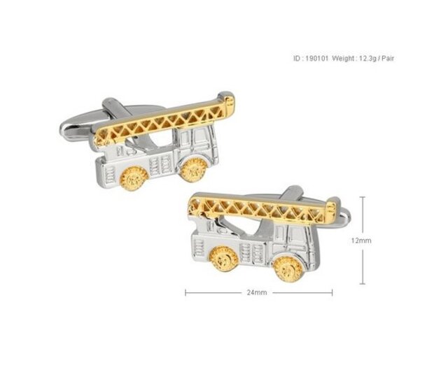 Cufflinks ladder fire brigade