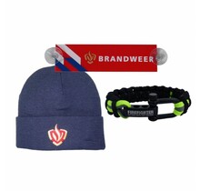Combideal: hat + car sign + firefighter paracord black