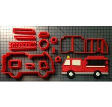 Cookie cutter firetruck (high details)