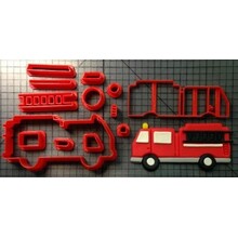 Koekjesvorm brandweerauto