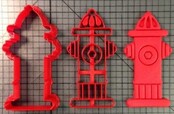 Cookie cutter fire hydrant (high details)