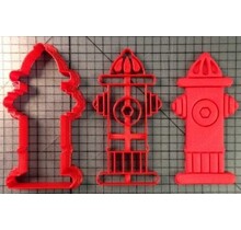 Cookie cutter fire hydrant (high details)
