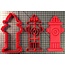 Cookie cutter fire hydrant (high details)