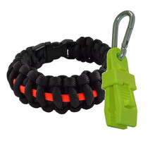 Thin red line bracelet + handschoenhouder