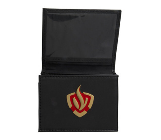 Fire brigade car sign + identification pouch