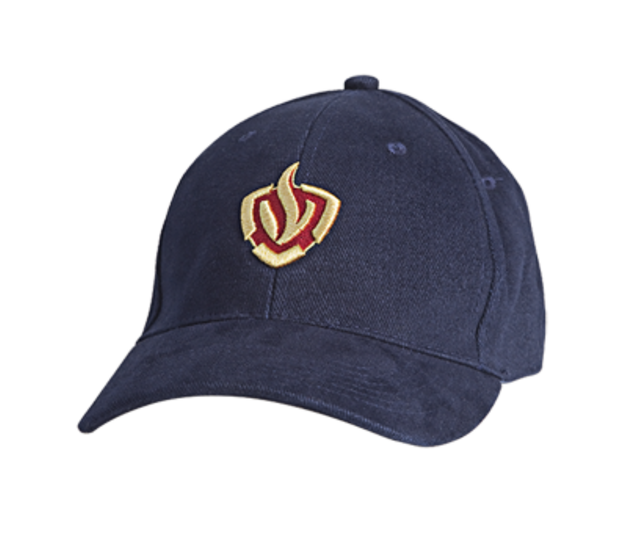 Fire department cap + Rescue flashlight