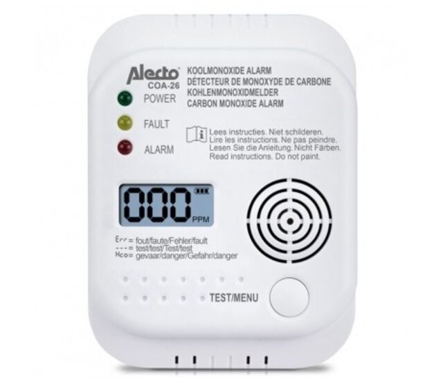Carbon monoxide detector Alecto COA-26