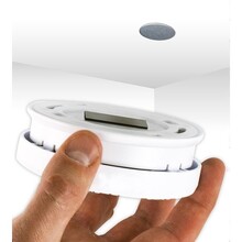 Magnetic mounting smoke detectors