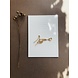 Petit Pourri Letterpress wenskaart Shooting love Petit Pourri Letterpress wenskaart Shooting love