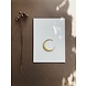 Petit Pourri Letterpress wenskaart Moon Petit Pourri Letterpress wenskaart Moon