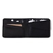 Keecie Zwarte leren heren portemonnee, Small Fortune, Black Keecie Zwarte leren heren portemonnee, Small Fortune, Black