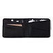 Keecie Zwarte leren heren portemonnee, Small Fortune, Black Keecie Zwarte leren heren portemonnee, Small Fortune, Black