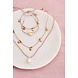 My Jewellery Kettingen set schelp & hartjes My Jewellery Kettingen set schelp & hartjes