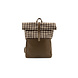 Monk & Anna Herb backpack | oak + check brown Monk & Anna Herb backpack | oak + check brown