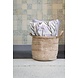 Zusss Jute opbergmand met hengsels 38x33cm naturel Zusss Jute opbergmand met hengsels 38x33cm naturel