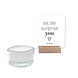 By Romi Wensdoosje + kaarsje / Let life surprise you / hartjes By Romi Wensdoosje + kaarsje / Let life surprise you / hartjes