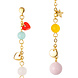 LuLu Copenhagen Topping Long Leafs - Gold Plated LuLu Copenhagen Topping Long Leafs - Gold Plated