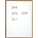 Postkaarten By Mar Yes, you did it! Postkaarten By Mar Yes, you did it!