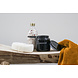 Wellmark Grote geurkaars frisse linnen zwart glas 'let's get cozy' Wellmark Grote geurkaars frisse linnen zwart glas 'let's get cozy'