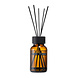 Wellmark Geurstokjes bruin glas - zwart - 250ml 'Good vibes' Wellmark Geurstokjes bruin glas - zwart - 250ml 'Good vibes'