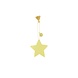 Zusss Metalen hanger ster goud Zusss Metalen hanger ster goud