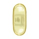 Zusss Ovalen stylingbord metaal 50x20cm goud Zusss Ovalen stylingbord metaal 50x20cm goud