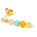 LuLu Copenhagen Topping Short 3 Stones- Gold LuLu Copenhagen Topping Short 3 Stones- Gold