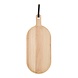Zusss Houten serveerplank ovaal 23x45cm Zusss Houten serveerplank ovaal 23x45cm