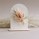 Cocoomade Houten kaartje droogbloemen - Veel liefs Cocoomade Houten kaartje droogbloemen - Veel liefs